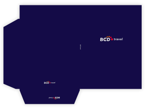 Offertemap ontwerp BCD Travel