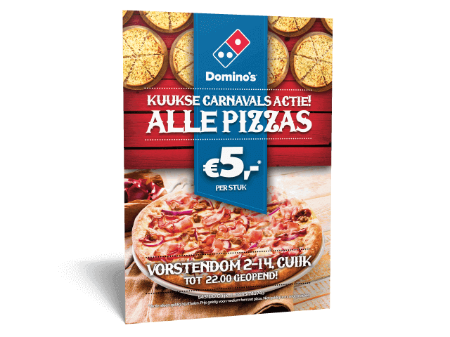 Flyer A5 Domino's